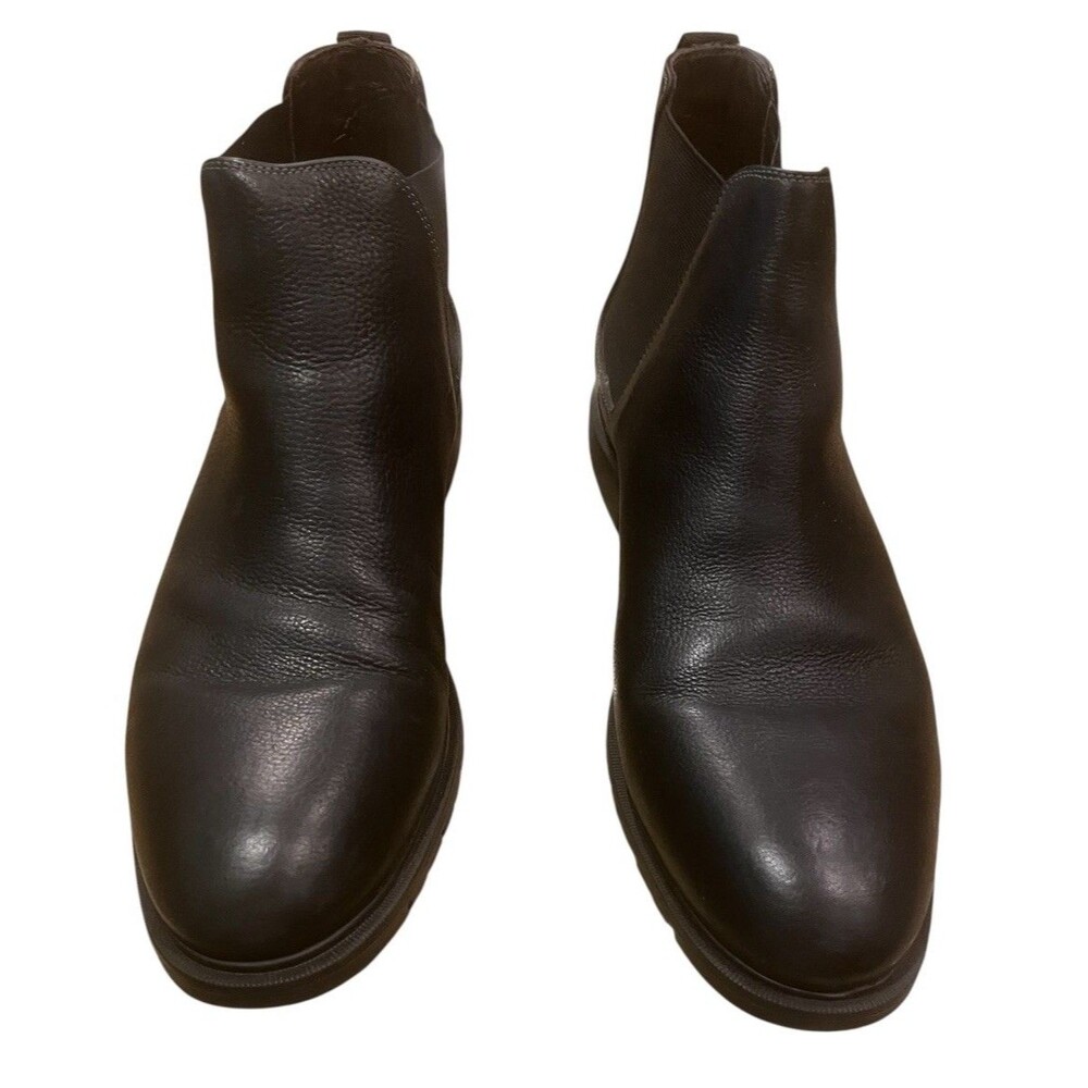 Flag Ltd. Dyer Chelsea Boot Black 13 M Slip On 834FL0022 Leather Made In Brazil